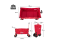 Японская складная тележка Coleman 2230842