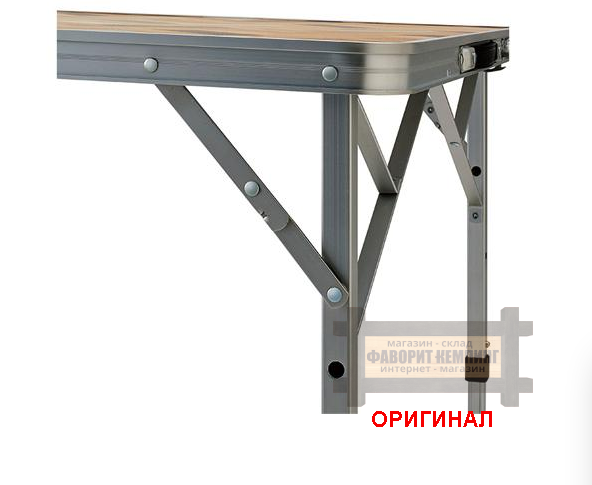 Японский раскладной туристический стол Coleman 90х70 Natural 2205816