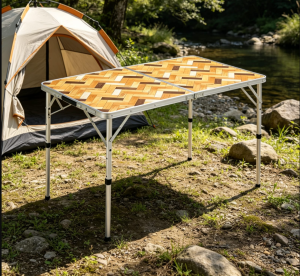 Японский  складной  туристический стол Coleman 120х70 Natural 2205813