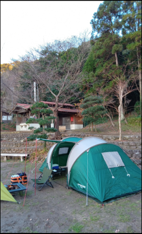 Японская двухкомнатная палатка Captain Stag UA-15