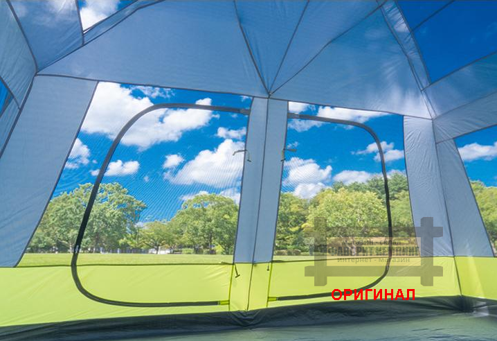 Японская, туристическая, семейная, 8 -10 местная  двухкомнатная палатка Hill Stone AD135