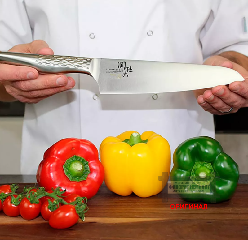 Японский бытовой кухонный  Шеф-нож Sekisonroku Takumi Sou AB5158 180 mm