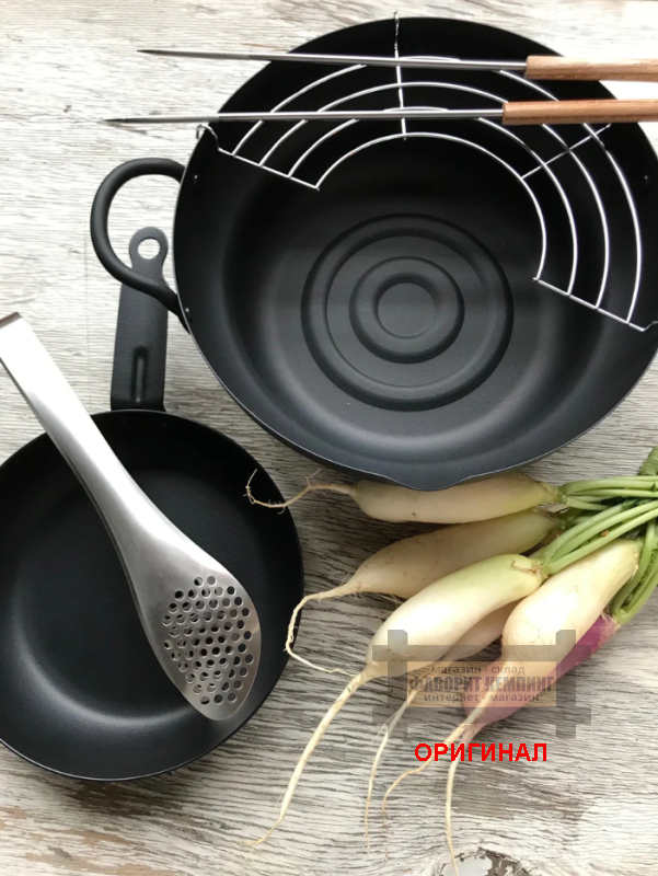 Японская фритюрница ( Японский чугун )  TAKUMI MGTE24 Iron Tempura