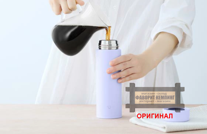 Японская термокружка Zojirushi, оригинал 480 мл 227553  (Чёрный)