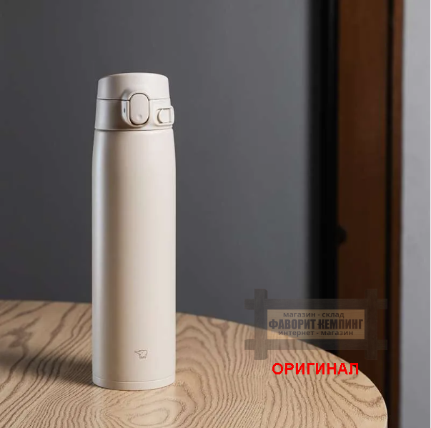 Японская термокружка Zojirushi, оригинал 720 мл 226792 (Бежевый)