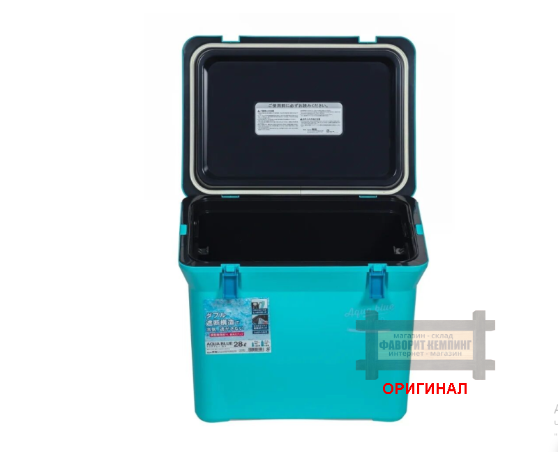 Японский Кулбокс Shinwa  Aqua Blue 28A на 28 литров 