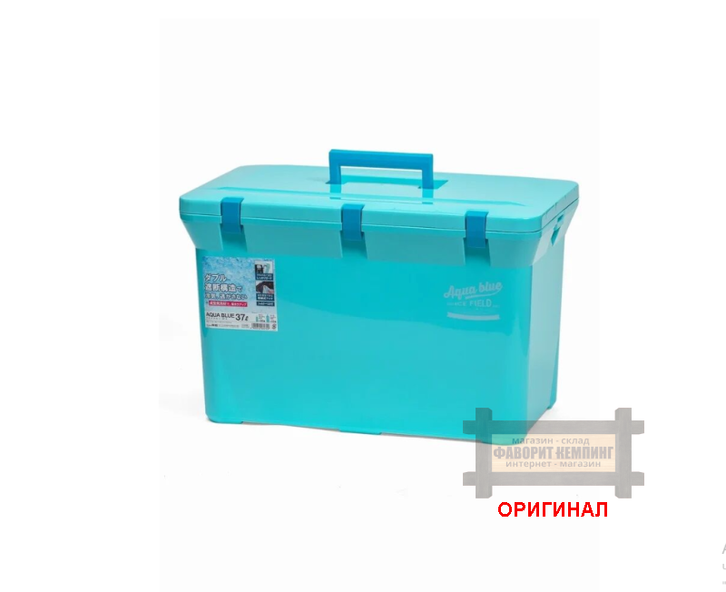 Японский Кулбокс Shinwa  Aqua Blue 37A на 37 литров 