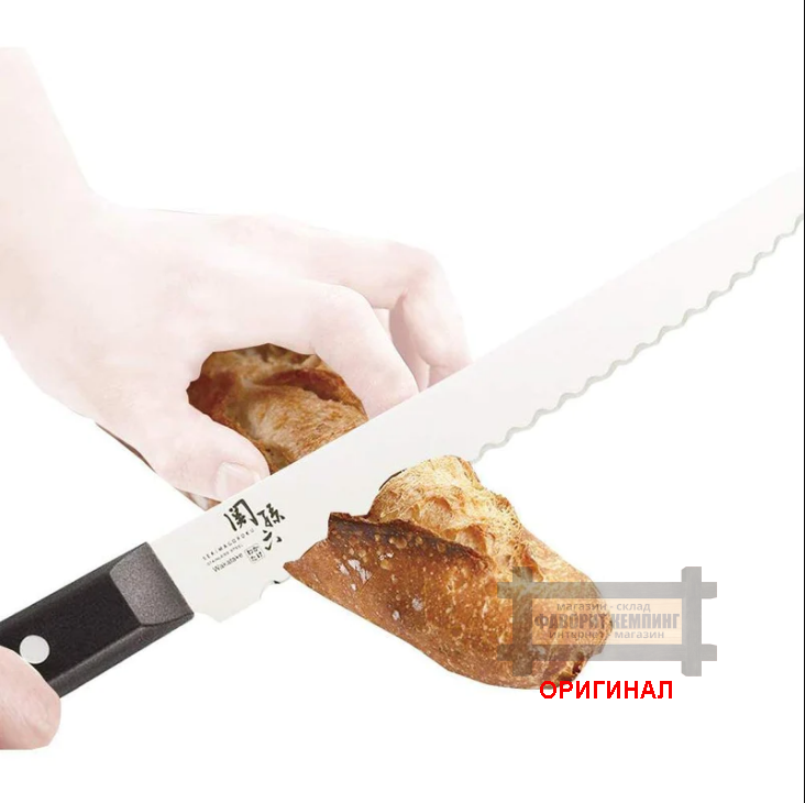 Японский бытовой кухонный нож для хлеба Kai AB5425