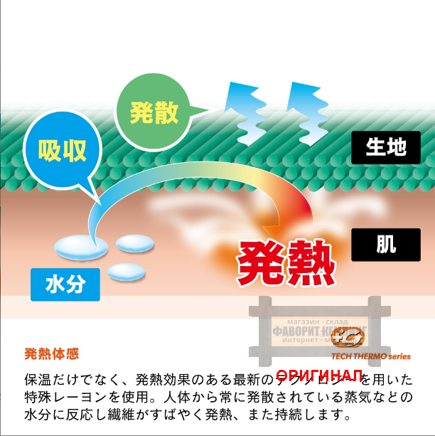 Тёплые нсоки Otafuku (Япония)  JW-135