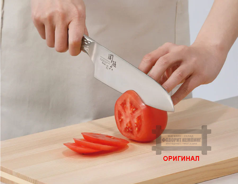Японский бытовой кухонный Нож Sekisonroku Takumi Sou Santoku Knife AB5156 165mm