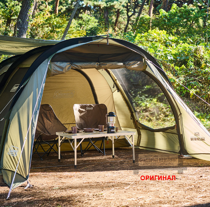 Японский раскладной туристический стол Coleman 90х70 Natural 2205816