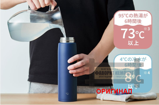 Японская термокружка Zojirushi, оригинал 950 мл 226815 (Синий)