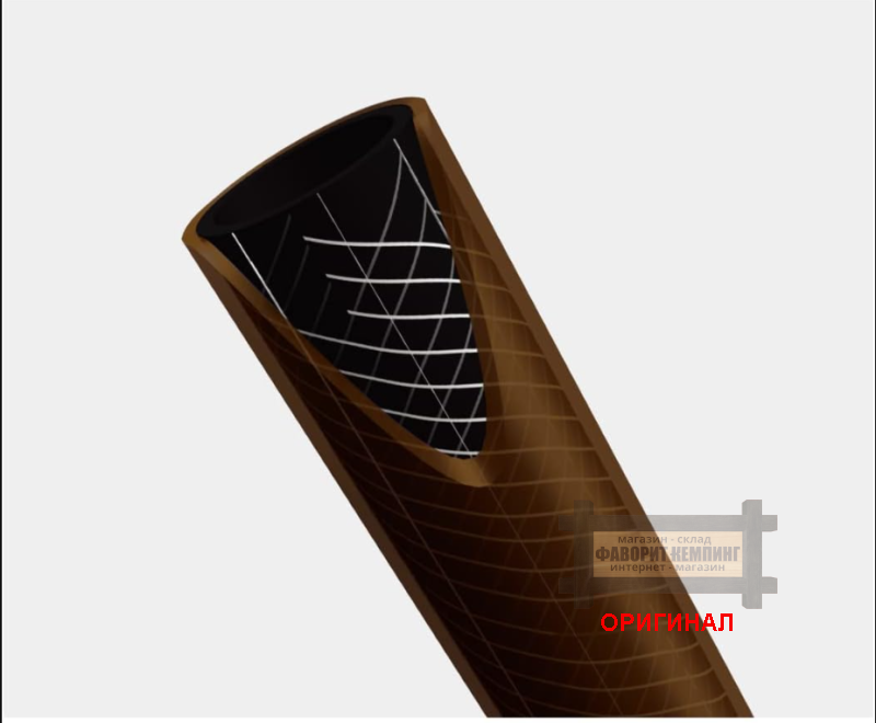 Японский шланг поливочный с катушкой и распылителем Takagi R220TBR