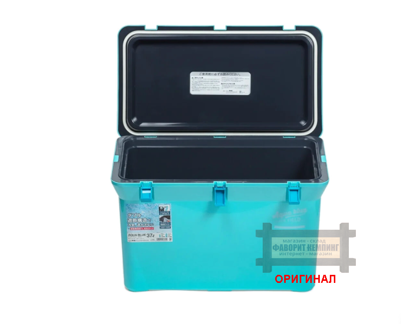 Японский Кулбокс Shinwa  Aqua Blue 37A на 37 литров 
