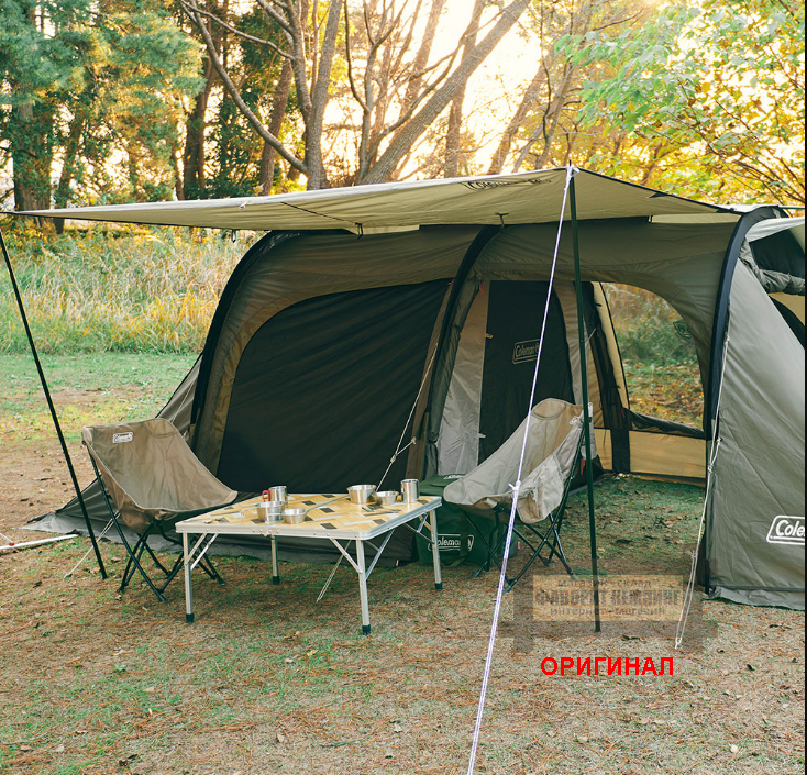 Японский раскладной туристический стол Coleman 90х70 Natural 2205816