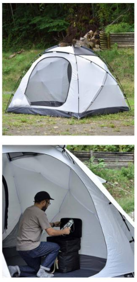 Палатка FIELDOOR comfort camp dome a18308 (хаки)