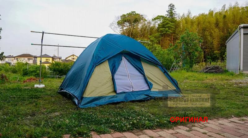 Японская, туристическая,  лёгкая 3 местная  палатка Captain Stag M-3105