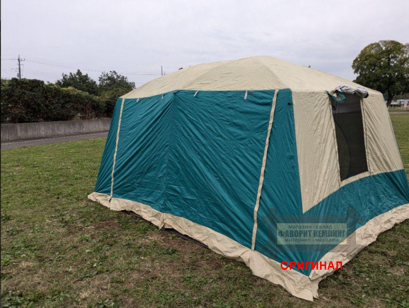 Японская, туристическая, семейная, 8 -10 местная  двухкомнатная палатка Hill Stone AD135