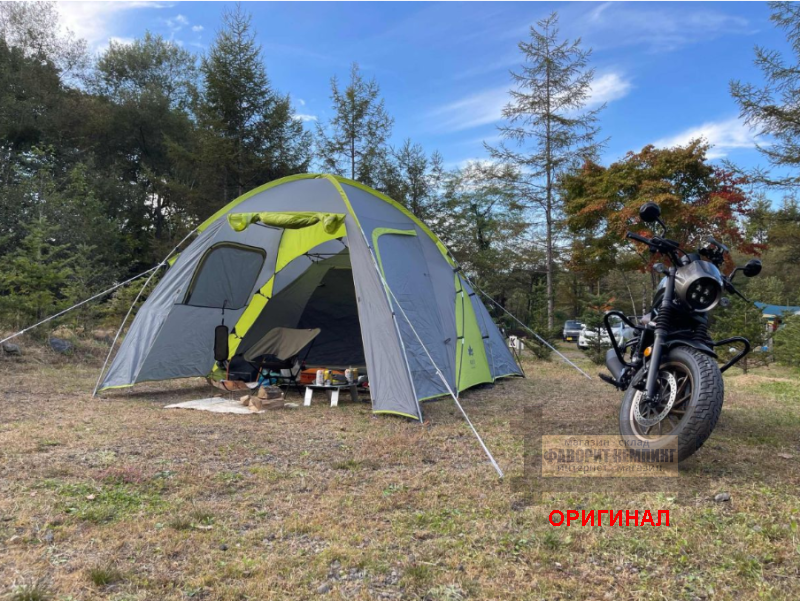  Японская, семейная, 4 -5 местная двухслойная палатка с предбанником LOGOS ROSY 71805561