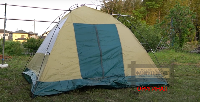 Японская, туристическая,  лёгкая 3 местная  палатка Captain Stag M-3105