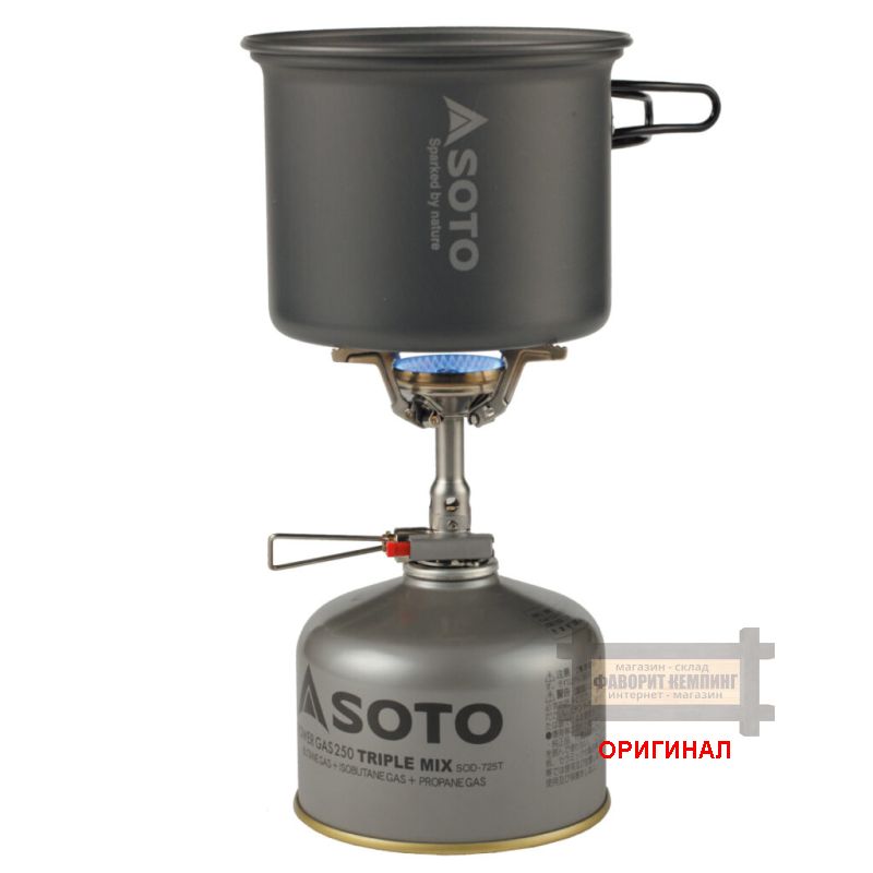 Японский набор мини-печь насадка на газовый баллон SOTO SOD 320 CC