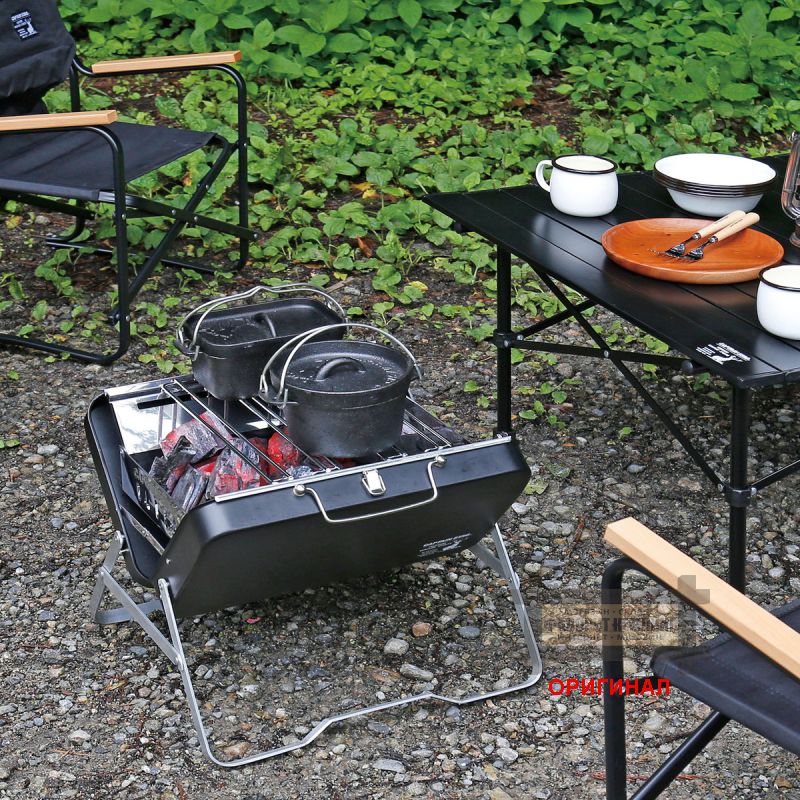 Японский V-образный складной мангал Captain stag UG-77