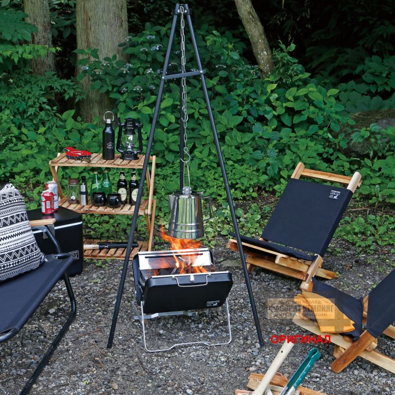 Японский V-образный складной мангал Captain stag UG-77