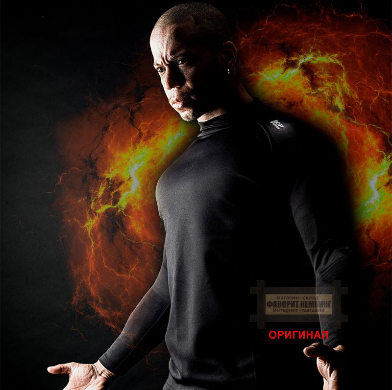 Японская термокофта/термофуфайка ( двуслойная теплая )   OTAFUKU (Япония) JW-186 Black