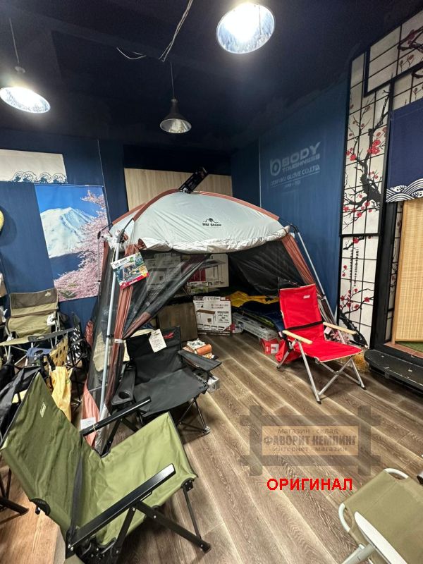 Японская  туристическая ( кухня-тент-шатёр) Hill Stone AD249 (цвета - GR,RB,BU )